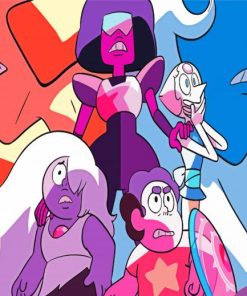 Aesthetic Crystal Gems Paint By Numbers