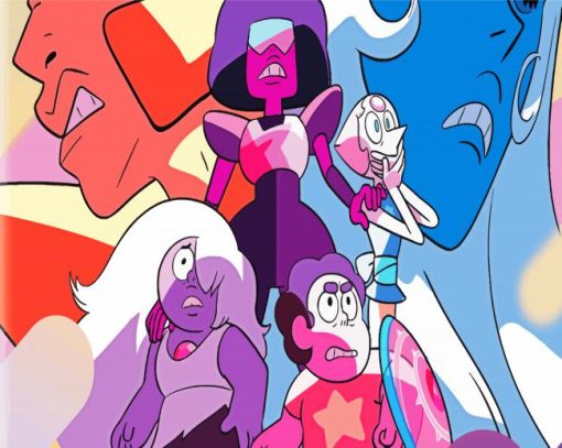 Aesthetic Crystal Gems Paint By Numbers