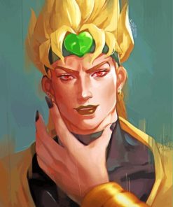 Aesthetic Dio Brando Paint By Numbers