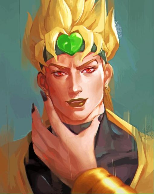 Aesthetic Dio Brando Paint By Numbers