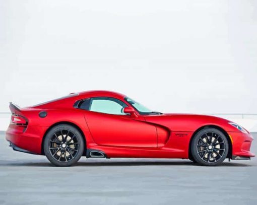 Aesthetic Dodge Viper Paint By Numbers