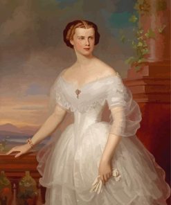 Aesthetic Empress Elisabeth Of Austria Paint By Numbers