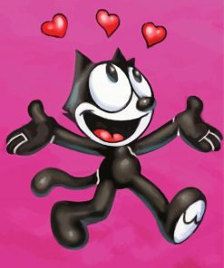 Aesthetic Felix The Cat Art Paint By Numbers