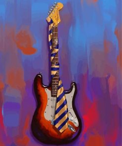 Aesthetic Fender Stratocaster Paint By Numbers