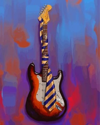 Aesthetic Fender Stratocaster Paint By Numbers