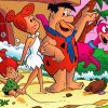 Aesthetic Flintstone Paint By Numbers