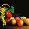 Aesthetic Fruits Basket Still Life Paint By Numbers