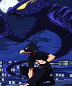 Aesthetic Fumikage Tokoyami Paint By Numbers