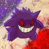 Aesthetic Gengar Paint By Numbers