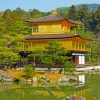 Aesthetic Golden Palace Japan Paint By Numbers