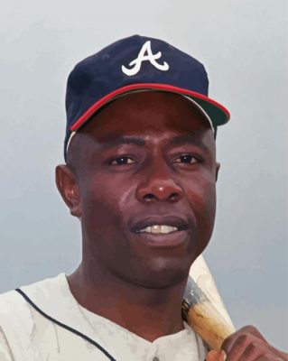 Aesthetic Hank Aaron Paint By Numbers