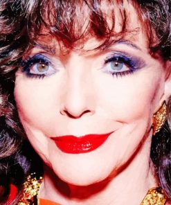 Aesthetic Joan Collins Paint By Numbers