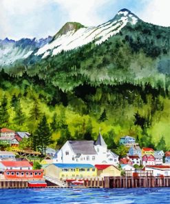 Aesthetic Ketchikan Art Paint By Numbers