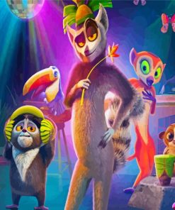 Aesthetic King Julien Paint By Numbers