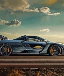 Aesthetic McLaren Senna Paint By Numbers