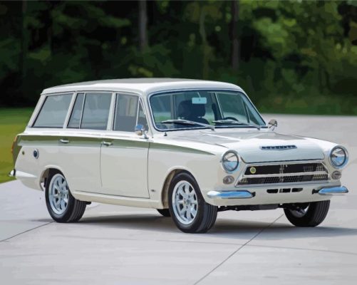 Aesthetic Mk 1 Cortina Car Paint By Numbers