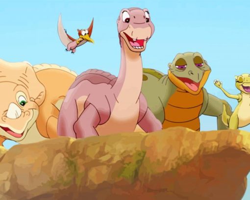 Aesthetic The Land Before Time Paint By Numbers