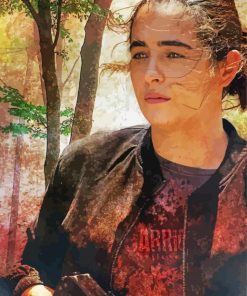 Aesthetic The Walking Dead Tara Paint By Numbers