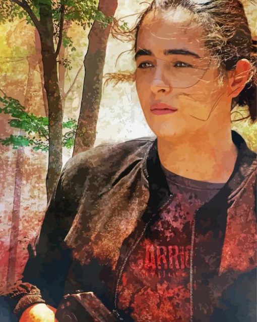 Aesthetic The Walking Dead Tara Paint By Numbers