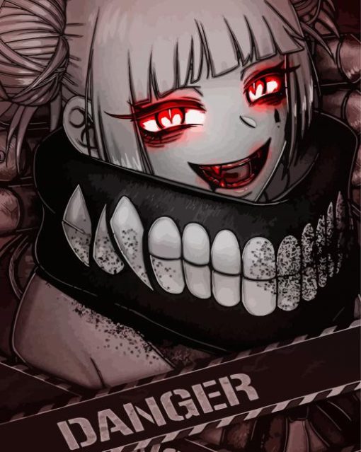 Aesthetic Toga Himiko Paint By Numbers