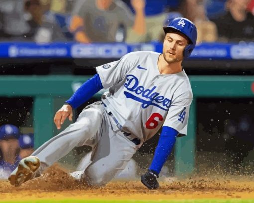 Aesthetic Trea Turner Paint By Numbers