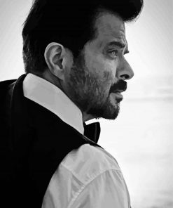 Aesthetic Anil Kapoor Side Profile Paint By Numbers