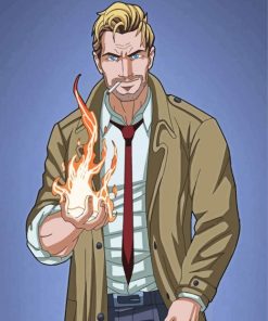 Aesthetic John Constantine Paint By Numbers