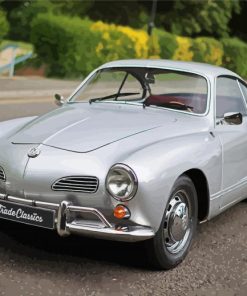 Aesthetic Karmann Ghia Paint By Numbers