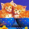 Aesthetic Kittens In Cup Paint By Numbers