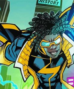 Aesthetic Static Shock Paint By Numbers