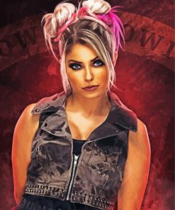 Alexa Bliss Paint By Numbers