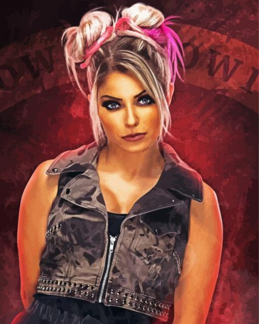 Alexa Bliss Paint By Numbers