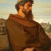 Alexandre Cabanel A Thinker A Young Roman Monk Paint By Numbers