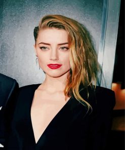 Amber Heard Paint By Numbers