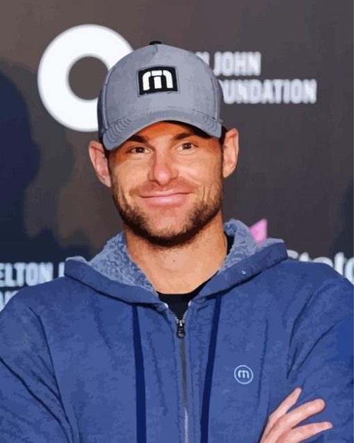 Andy Roddick Paint By Numbers