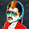 Anil Kapoor Pop Art Paint By Number