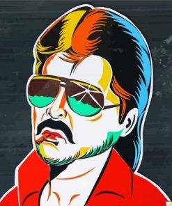 Anil Kapoor Pop Art Paint By Number