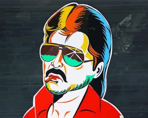 Anil Kapoor Pop Art Paint By Number