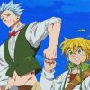 Ban And Meliodas Characters Paint By Numbers