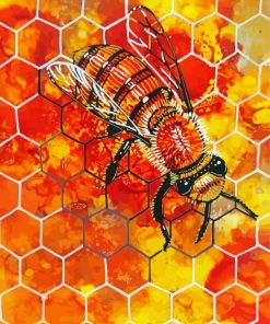 Bee In The Hive Art Paint By Numbers