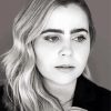 Black And White Mae Whitman Paint By Numbers