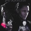 Black And White Wanda And Loki Paint By Numbers