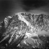 Black And White Zugspitze Paint By Numbers