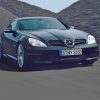 Black Mercedes Benz Slk Paint By Numbers