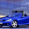 Blue Mercedes Slk Paint By Numbers