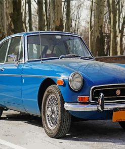 Blue Mgb Car Paint By Numbers