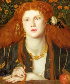 Bocca Baciata Gabriel Rossetti Paint By Numbers