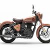 Brown Royal Enfield Bullet Paint By Numbers