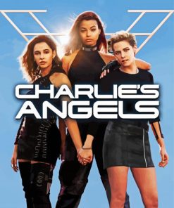 Charlies Angels Movie Poster Paint By Numbers