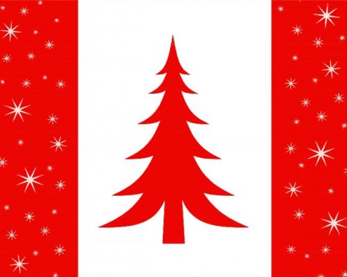 Christmas Canada Paint By Numbers